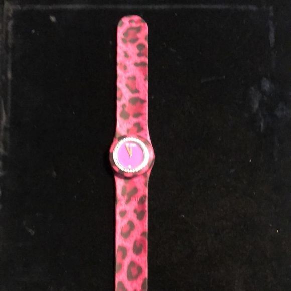 Authentic slap watch leopard print pink! - Picture 2 of 3